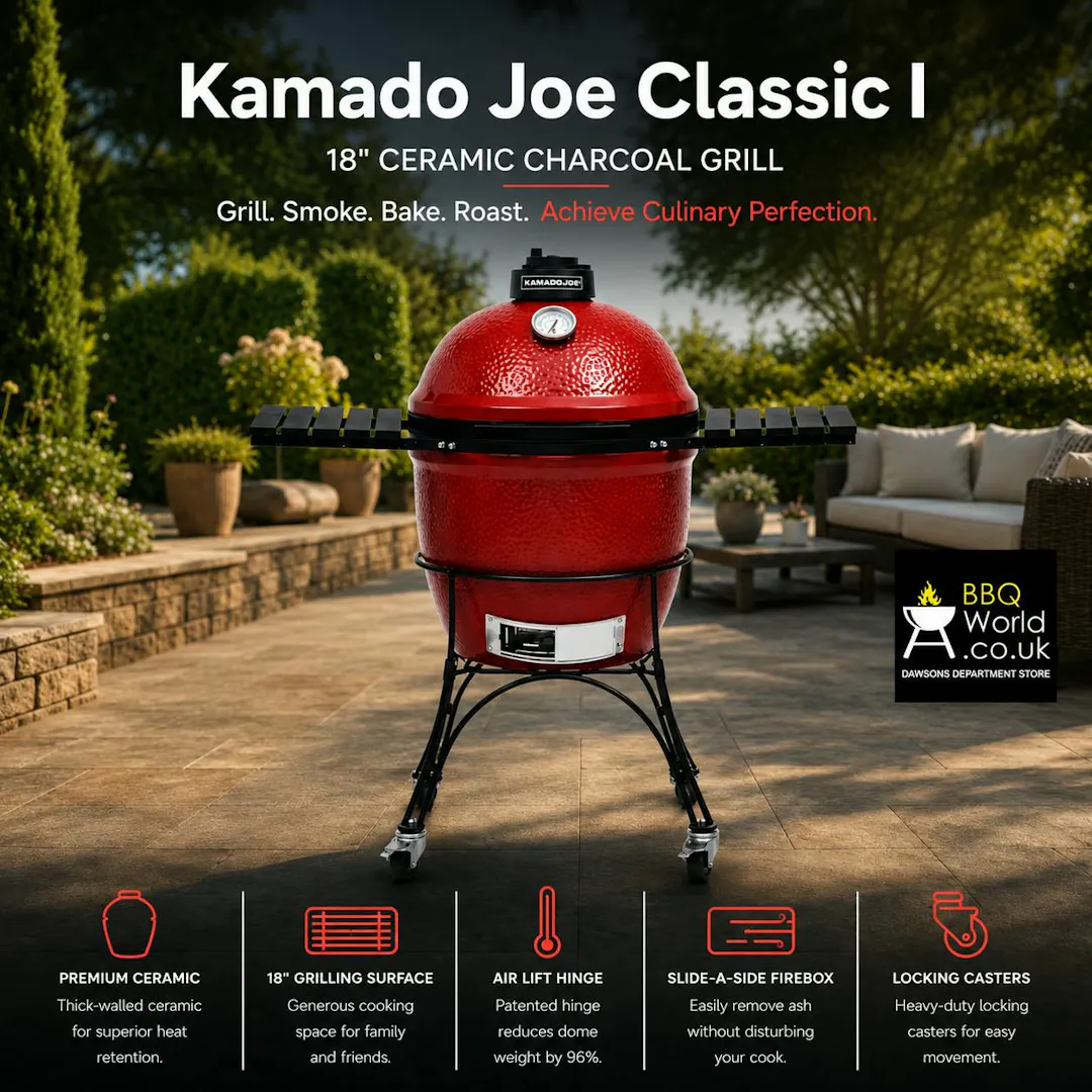 KAMADO JOE CLASSIC I CART + COVER