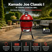 KAMADO JOE CLASSIC I CART + COVER