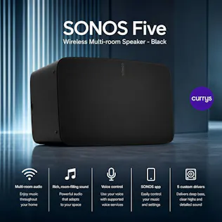 SONOS Five Wireless Multi-room Speaker - Black