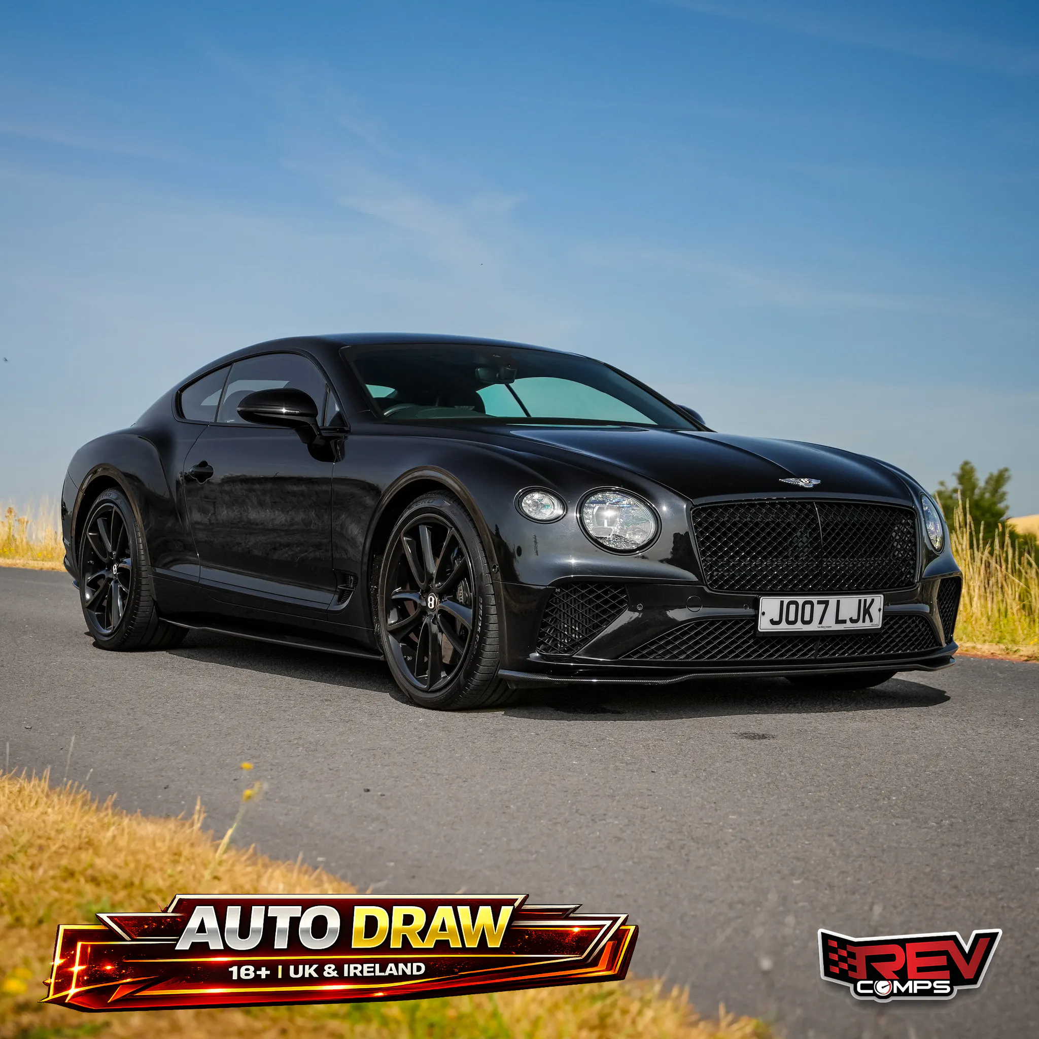2019 BENTLEY CONTINENTAL GT W12 Black Carbon Ed + £5,000 OR £65,000