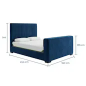 THE ULTIMATE KINGSIZE TV BED BUNDLE - FRAME, MATTRESS & TV