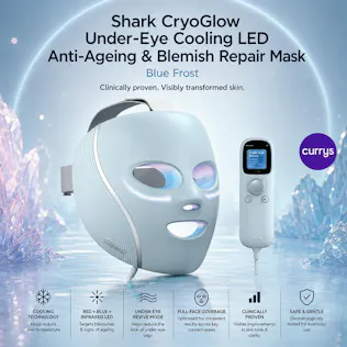 SHARK CRYOGLOW UNDER-EYE COOLING LED ANTI-AGEING REPAIR MASK - BLUE FROST - PARENT DAY 1 REBORN #6