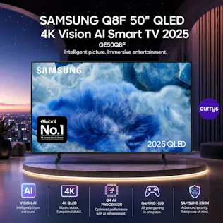 SAMSUNG Q8F 50" QLED 4K VISION AI SMART TV
