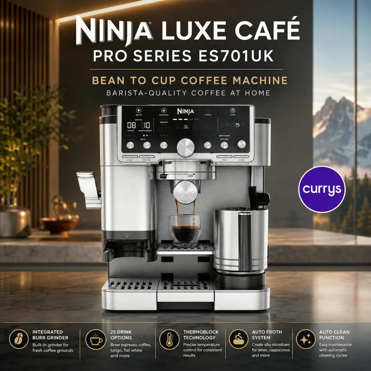 NINJA LUXE CAFÉ PRO COFFEE MACHINE