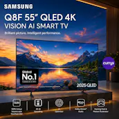 SAMSUNG Q8F 55" QLED 4K VISION AI SMART TV