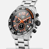 TAG Heuer F1 43mm Chrono BLACK ORANGE CERAMIC