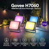 GOVEE H7060 RGBICWW LED Smart Flood Light - Pack of 4
