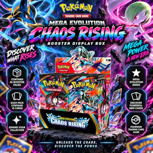 CLONE - POKÉMON TCG: MEGA EVOLUTION-CHAOS RISING BOOSTER DISPLAY BOX (36 PACKS) PARENT (1 DAY) #33