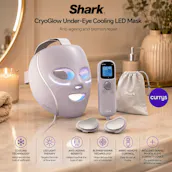 SHARK CRYOGLOW UNDER-EYE COOLING LED ANTI-AGEING REPAIR MASK – LILAC CHILL