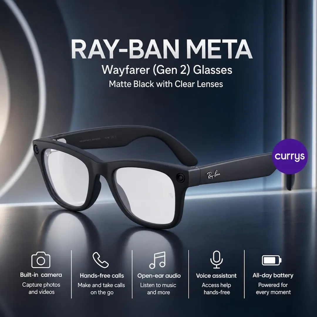 RAY-BAN META Wayfarer (Gen 2) Glasses