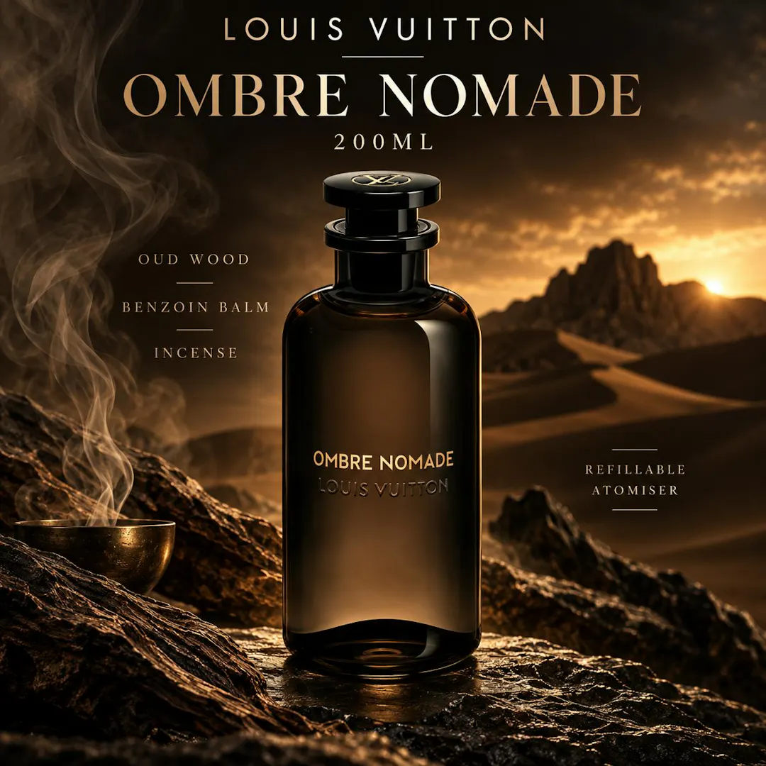 LOUIS VUITTON OMBRE NOMADE EAU DE PARFUM 200ML