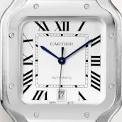 NEW CARTIER SANTOS DE CARTIER WATCH WHITE DIAL WATCH LOW ODDS