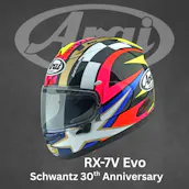 ARAI RX-7V EVO + POD BAG - 20 X HELMET CHOICES