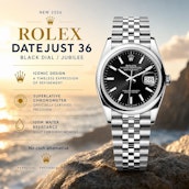 NEW 2026 ROLEX DATEJUST 36 BLACK / JUBILEE