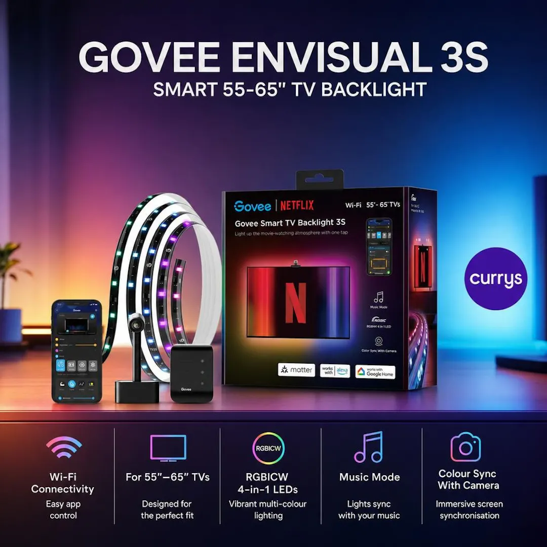 GOVEE Envisual 3S Smart 55-65" TV Backlight