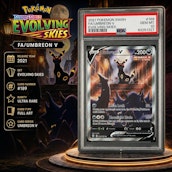 PSA 10 2021 POKEMON SWORD & SHIELD EVOLVING SKIES FA/UMBREON V