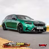 2025 BMW M5 Competition X-Drive Touring AUTO draw artwork