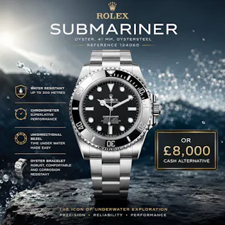NEW 2026 ROLEX SUBMARINER 41MM OR £8,000