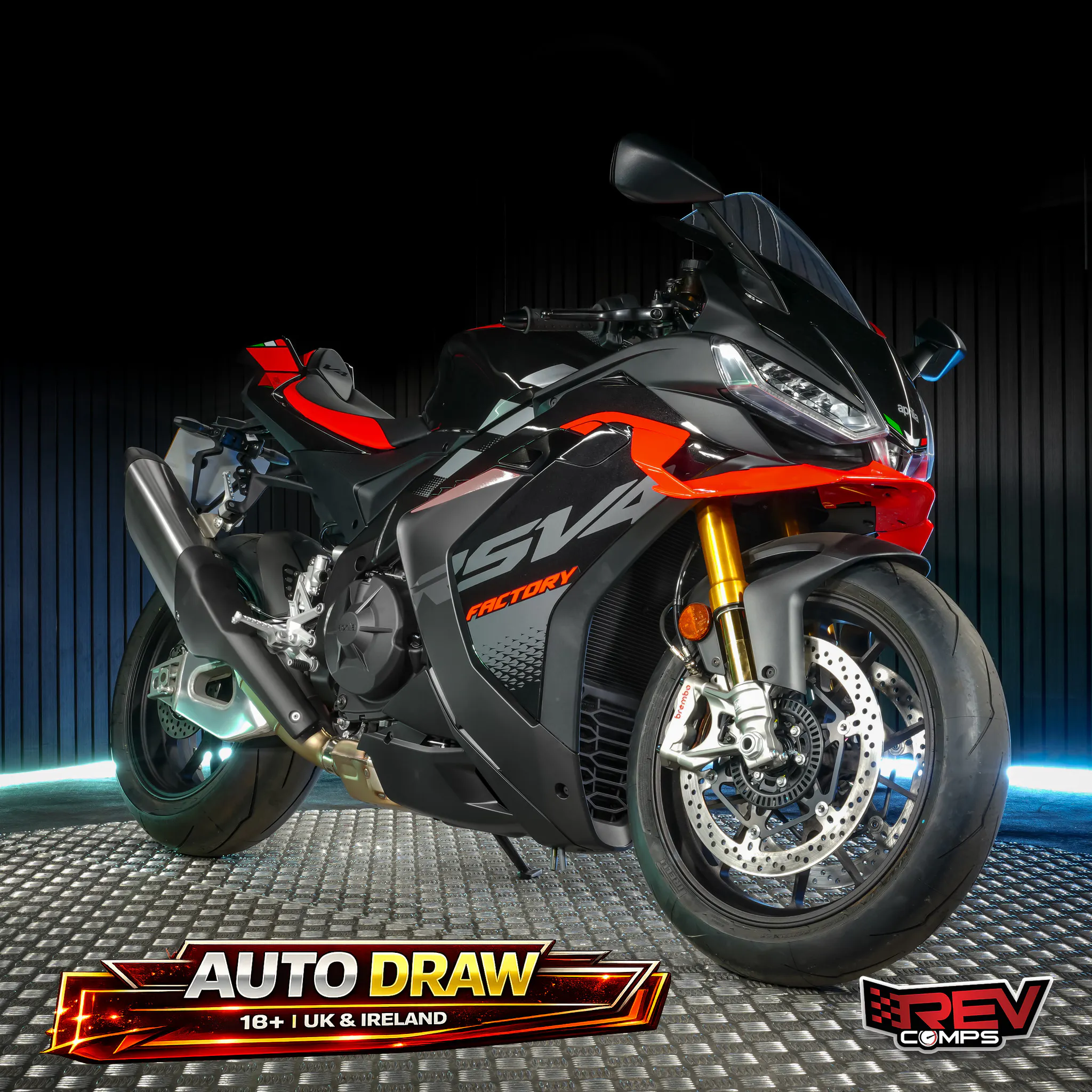 NEW 2026 APRILIA RSV4 FACTORY 1100 + £1,000 OR £16,000