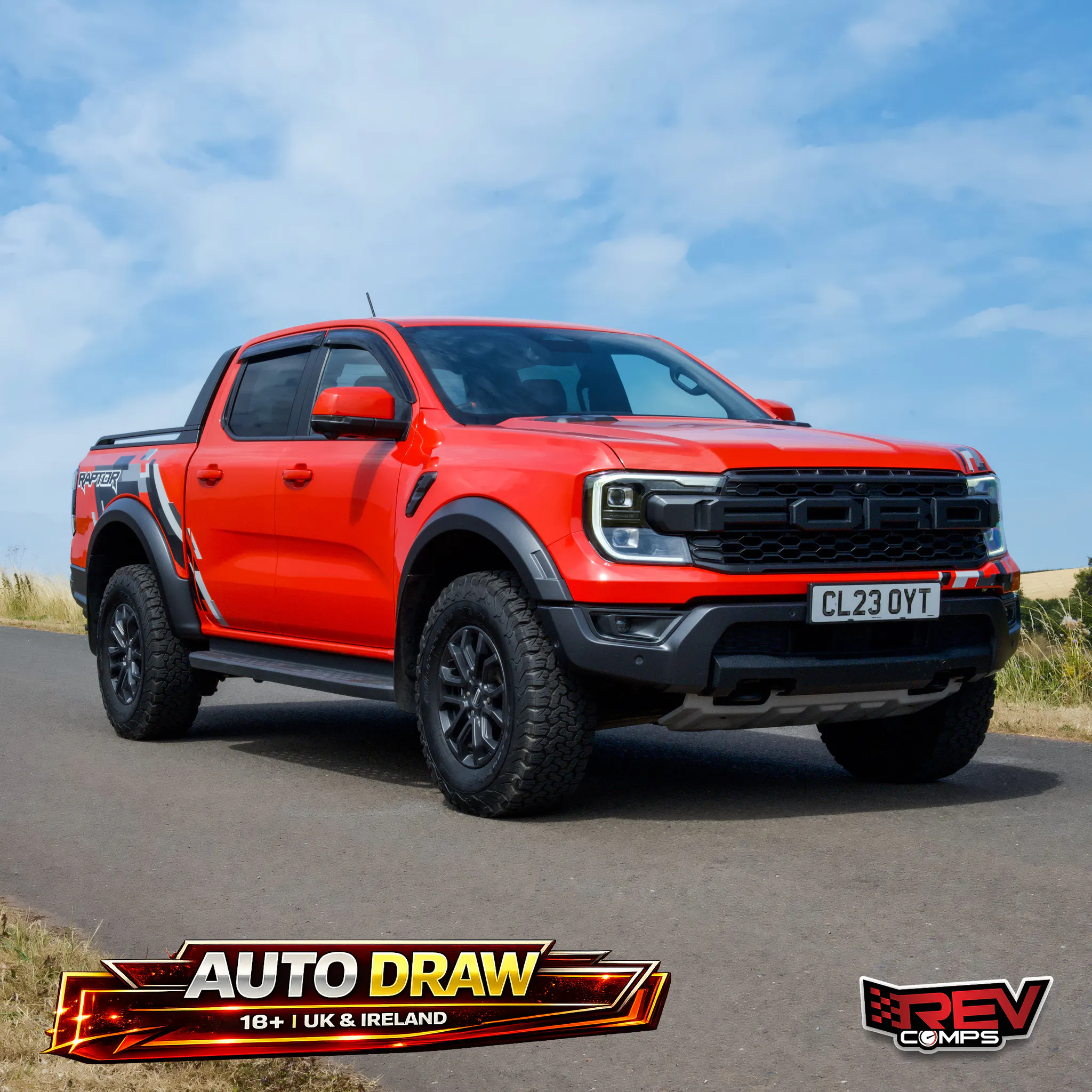 2023 Ford Ranger Raptor Pick Up Truck + £2,000