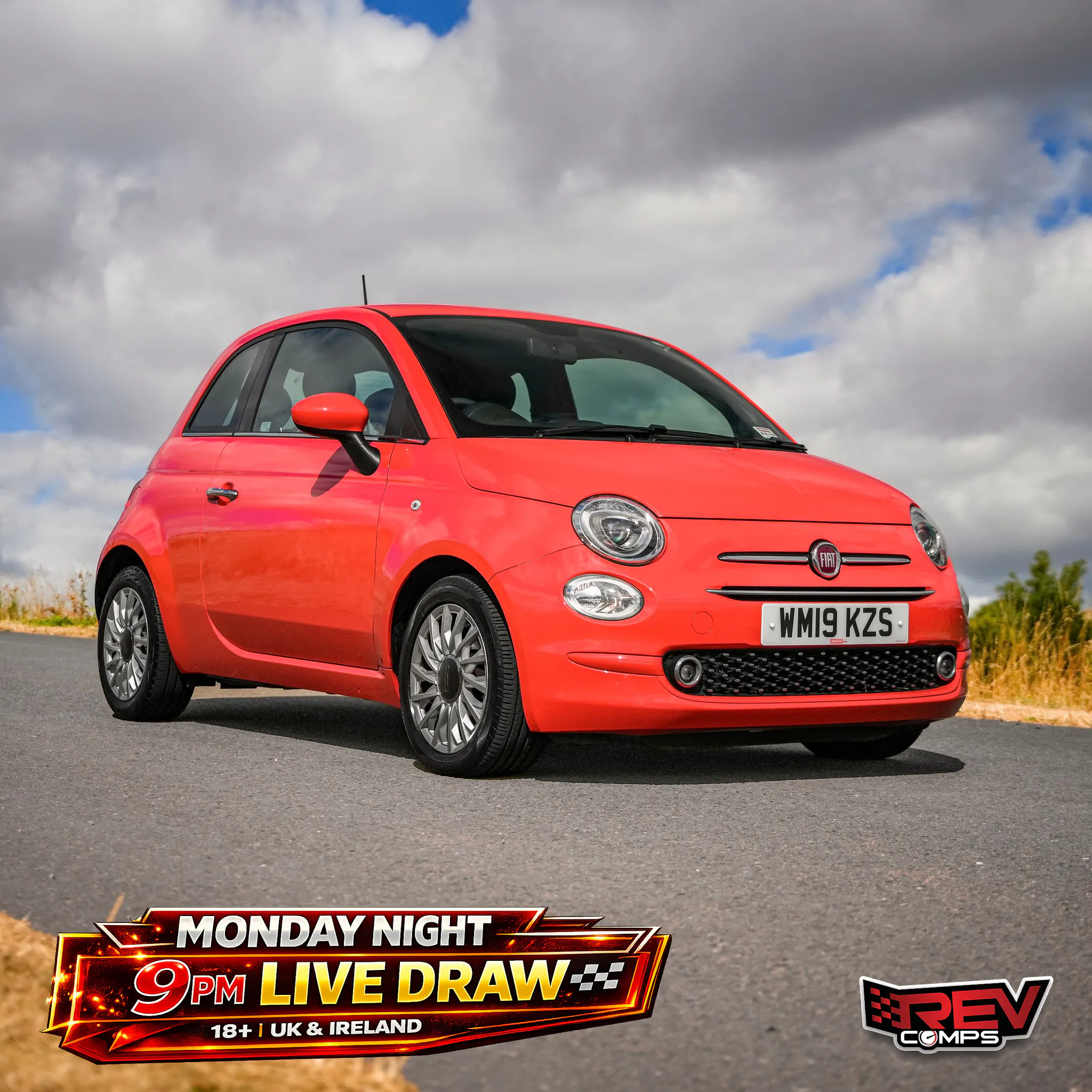 2019 FIAT 500 + £1,000