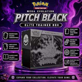 NEW POKÉMON MEGA EVOLUTION PITCH BLACK ELITE TRAINER BOX 2.0 #5