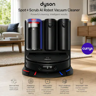 DYSON SPOT + SCRUB AI ROBOT VACUUM CLEANER - BLACK - PARENT DAY 2 #8