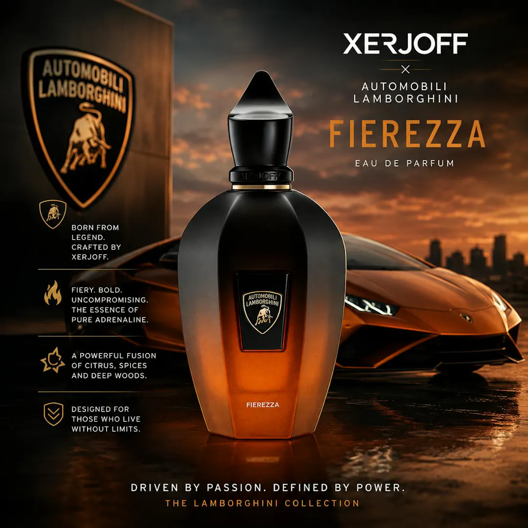 XERJOFF X LAMBORGHINI FIEREZZA EAU DE PARFUM 100ML UNISEX