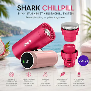 SHARK CHILLPILL 3-IN-1 FAN, MIST & INSTACHILL SYSTEM - DRAGON FRUIT PARENT DAY 3 #8