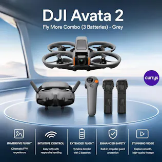 DJI Avata 2 Fly More Combo (3 Batteries) - Grey