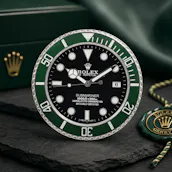 SUBMARINER ROLEX 'STARBUCKS' STYLE WALL CLOCK