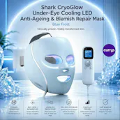 SHARK CRYOGLOW LED FACE MASK UNDER-EYE COOLING TECHNOLOGY