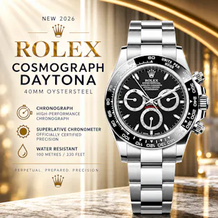 NEW 2026 ROLEX COSMOGRAPH DAYTONA, 40 MM, OYSTERSTEEL