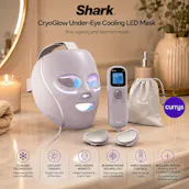 SHARK CRYOGLOW UNDER-EYE COOLING LED ANTI-AGEING REPAIR MASK – LILAC CHILL
